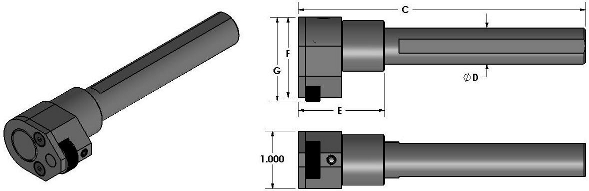 Round Shank Bump Holders Tool#RKP12